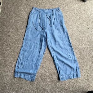 American Eagle Denim Wide Leg Pants